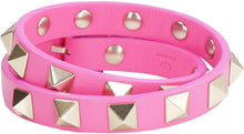 Carica l&#39;immagine nel visualizzatore di Gallery, Valentino Garavani - Rockstud leather bracelet
