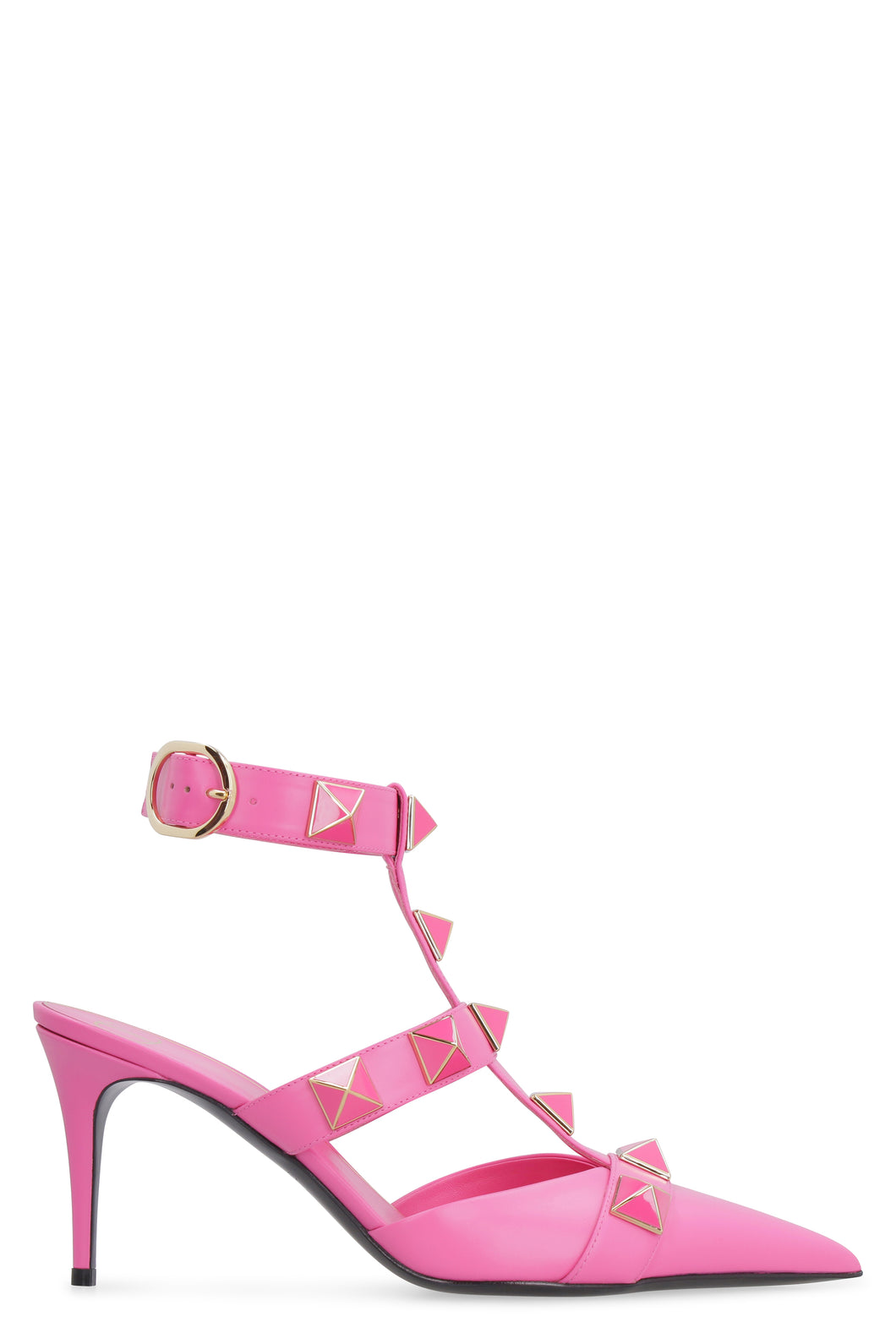 Valentino Garavani - Roman Studs leather slingback pumps